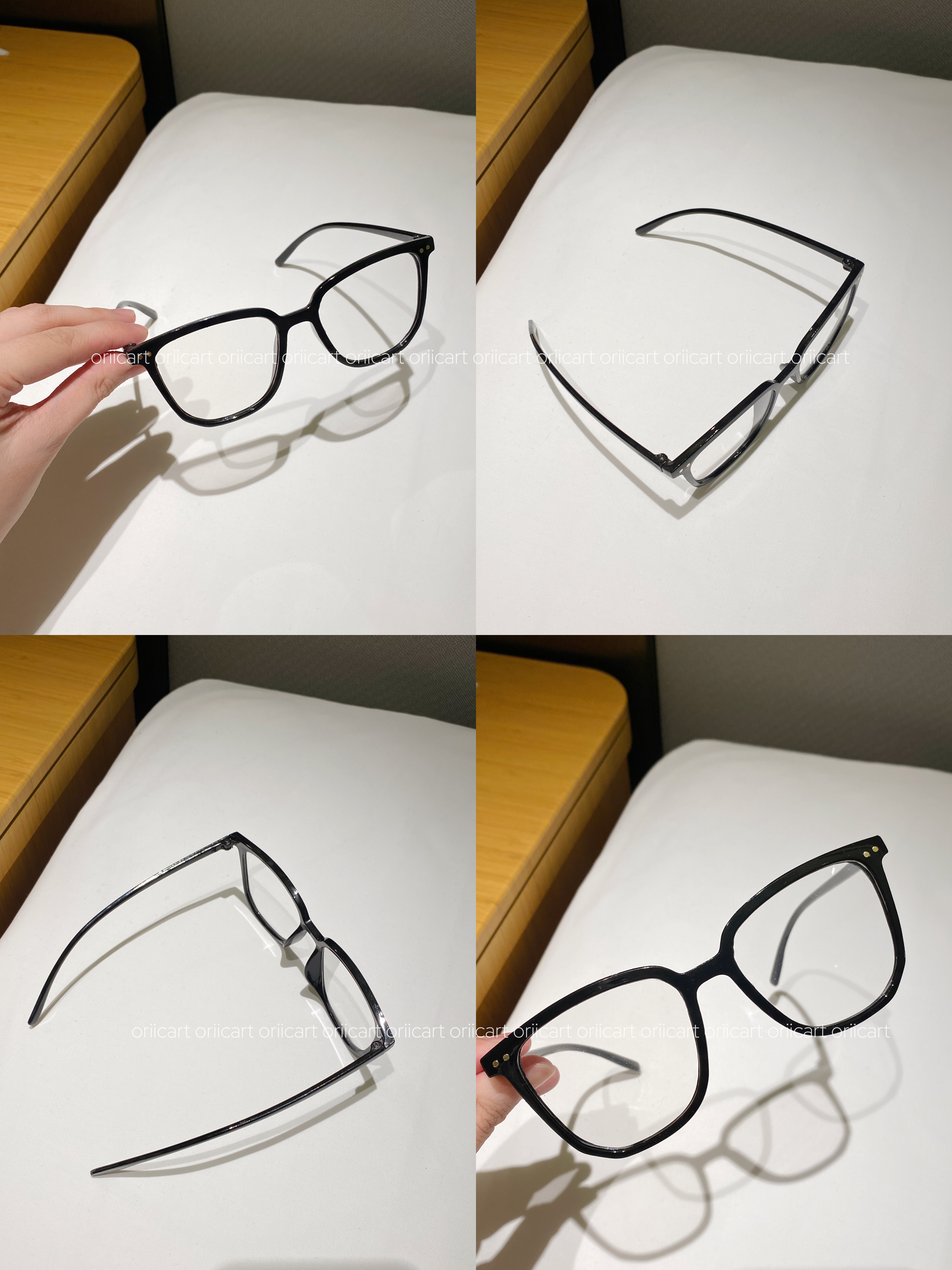 Korean Fashion Black Frame Glasses