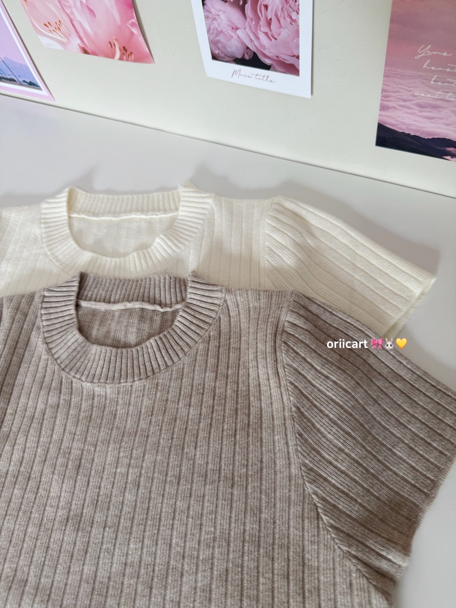 Round Neck Slim Fit Knit Top