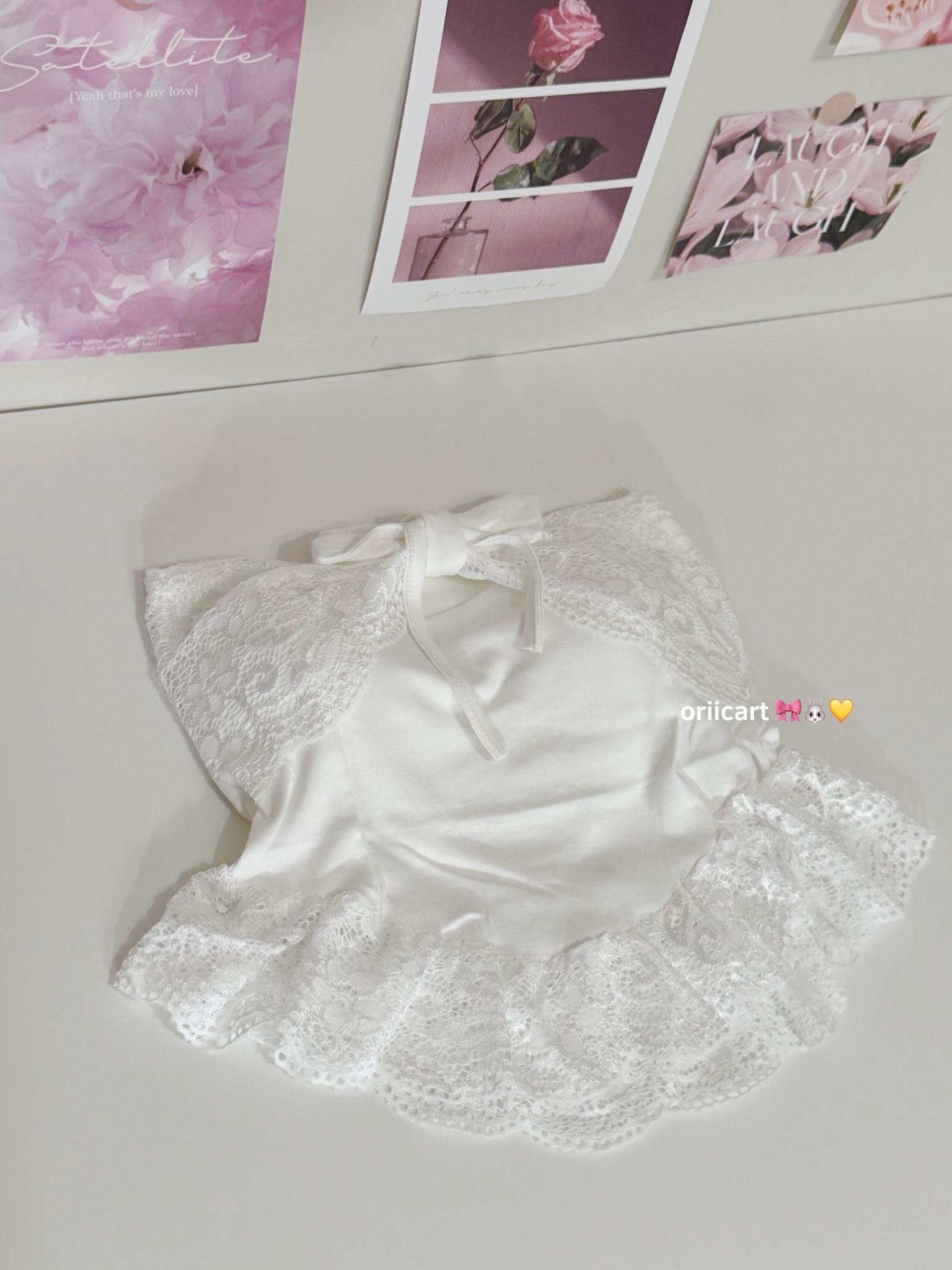 Lace Trim Padded Strapless Top